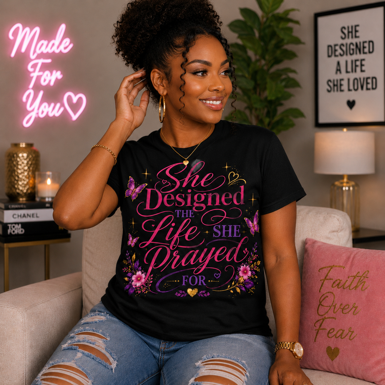 She Designed the Life She Prayed For