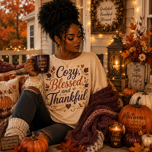 Cozy, Blessed, and Thankful